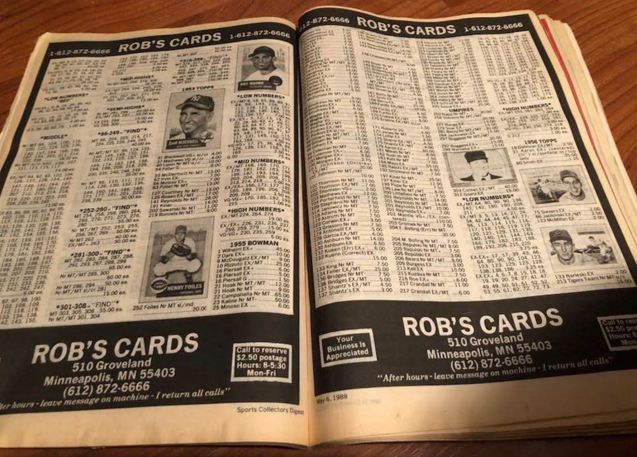 Our Advertisement from 1988!